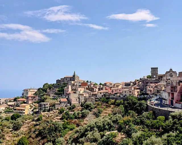 The “Corleone” viewpoint — Madonna del Carmelo chapel — Sant’Alessio Siculo
