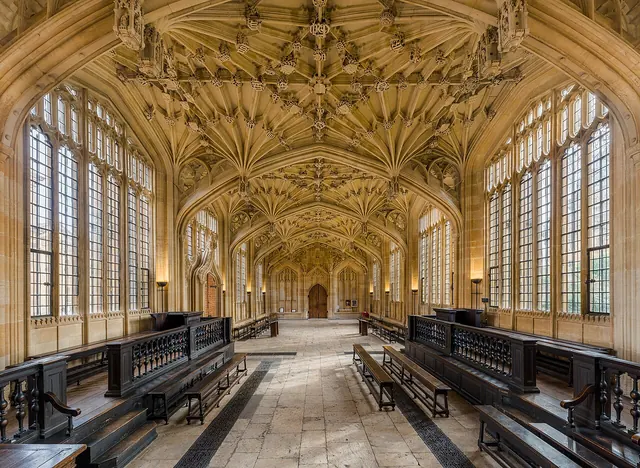 The Divinity School, the Bodleian — Oxford