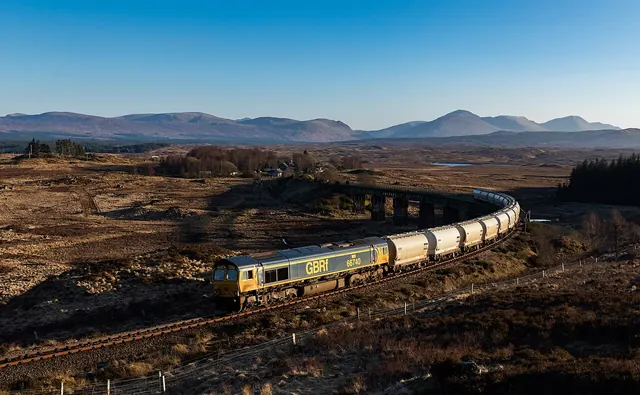 Rannoch Moor, Rannoch station — Rannoch Moor, Scottish Highlands